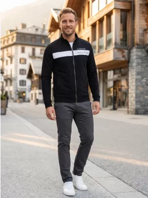 Férfi pulóver ALTISPORT CORDEL FEKETE