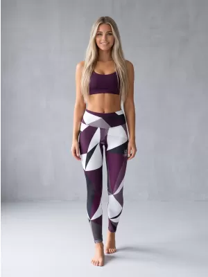Női hosszú prémium leggings ALTISPORT VOJ/ALW007LEG01 LILA