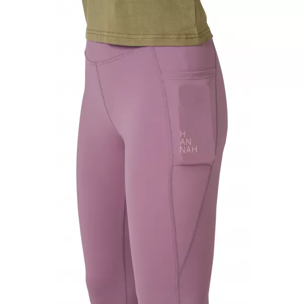  3/4-es női leggings HANNAH LISA BURGUNDIA 