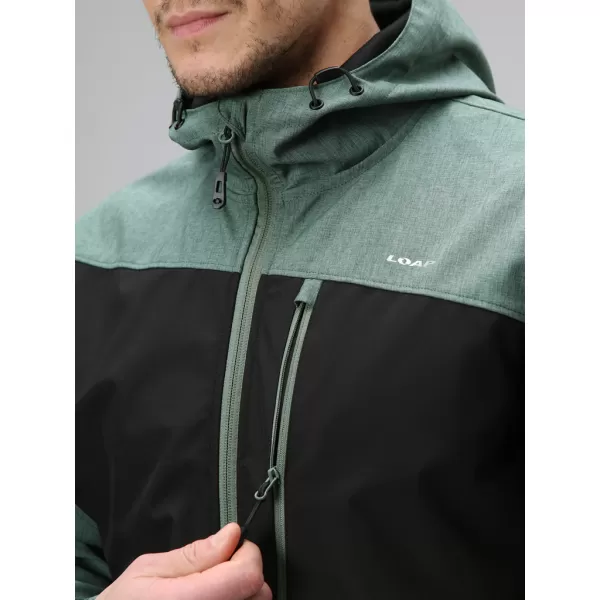  Férfi softshell kabát LOAP LADAN SFM2401 ZÖLD 