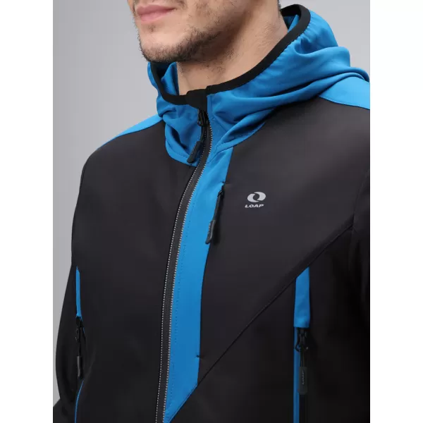 Férfi softshell kabát LOAP URSUN SFM2404 FEKETE 