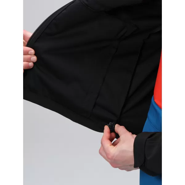  Férfi softshell kabát LOAP LADAN SFM2401 FEKETE 