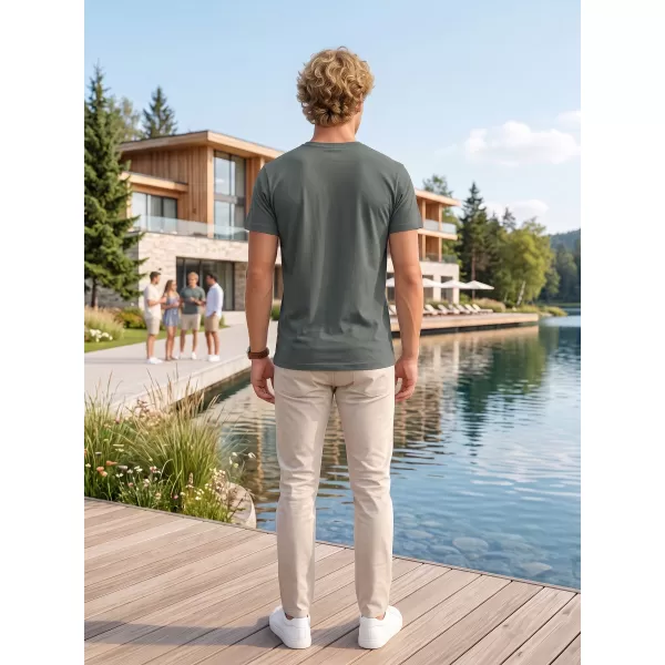  Férfi póló ALTISPORT NoPrint NP/ALM921 SÖTÉT PALA 