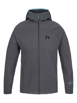 Férfi pulóver HANNAH ETHAN HOODY ANTRACIT MEL
