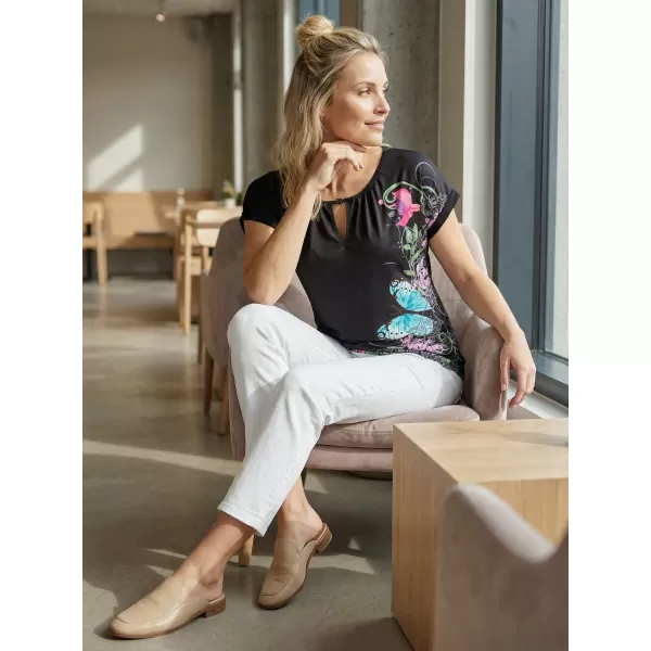 Női póló ALTISPORT CARINE FEKETE 