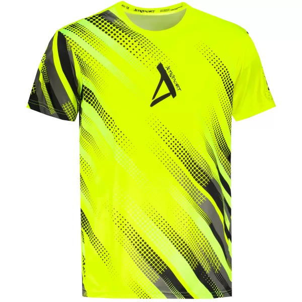 Férfi funkcionális prémium póló ALTISPORT VOJ/ALM028TR01 NEON SÁRGA 