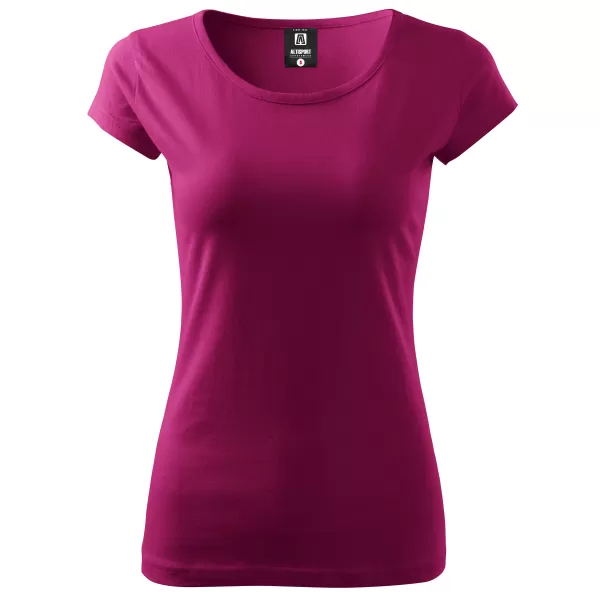  Női póló ALTISPORT NoPrint NP/ALW221 FUSCHIA VÖRÖS 