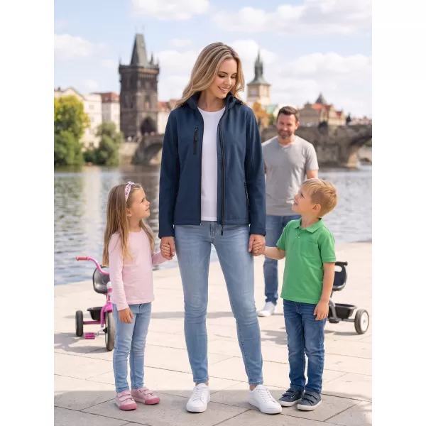  Női softshell kabát ALTISPORT NP/ALW125 SÖTÉTKÉK 