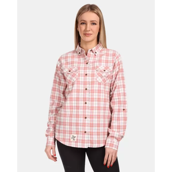  Női ing KILPI FLANNY-W VL0370KI RÓZSASZÍN 