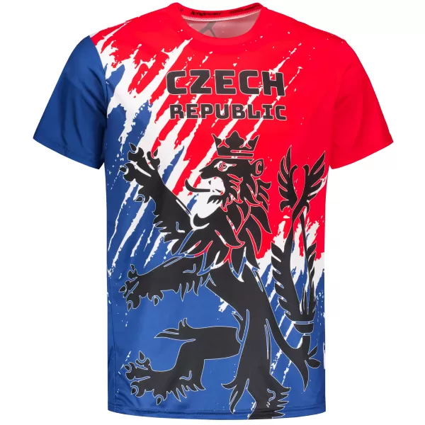  Férfi prémium funkcionális póló ALTISPORT x CZE VOJ/ALM036TR01 OROSZLÁN 