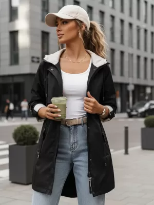 Női park DSTREET MEROY TY4290 FEKETE