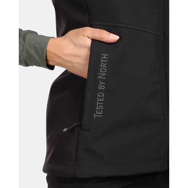  Női softshell mellény KILPI SOIL-W VL0113KI FEKETE 
