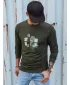Férfi pulóver DSTREET BX5351 KHAKI
