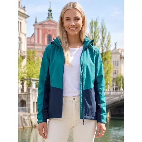  Női kabát ALTISPORT NoPrint NP/ALW935 SMARAGD 