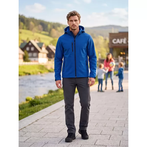  Férfi softshell kabát ALTISPORT NP/ALM225 KIRÁLYKÉK 