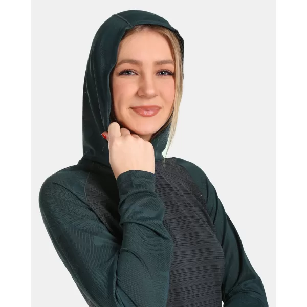  Funkcionális női póló KILPI AILEEN-W VL0325KI SÖTÉTZÖLD 