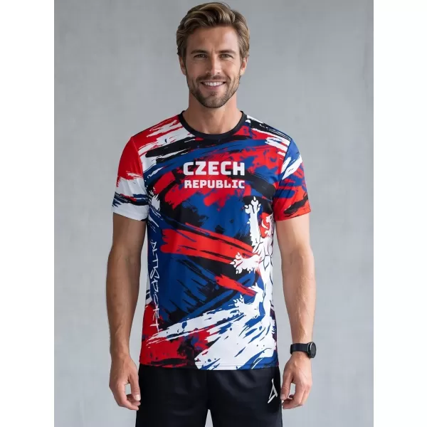  Férfi prémium funkcionális póló ALTISPORT x CZE VOJ/ALM036TR01 CSEH 