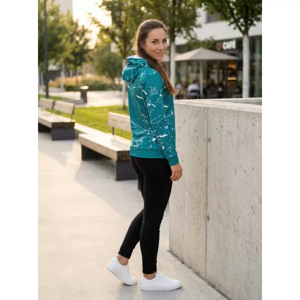  Prémium funkcionális női pulóver ALTISPORT VOJ/ALW034MI01 SMARAGD 
