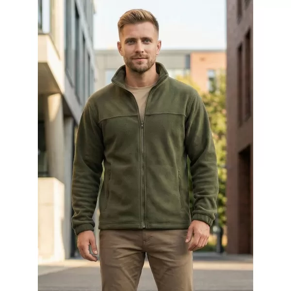  Férfi polár pulóver ALTISPORT NP/ALM105 KATONAI 