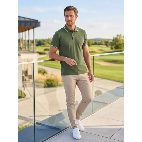  Férfi póló ALTISPORT NP/ALM921 KHAKI 