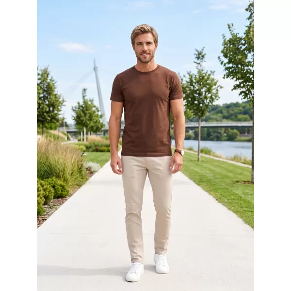  Férfi póló ALTISPORT NP/ALM921 CSOKOLÁDÉ 