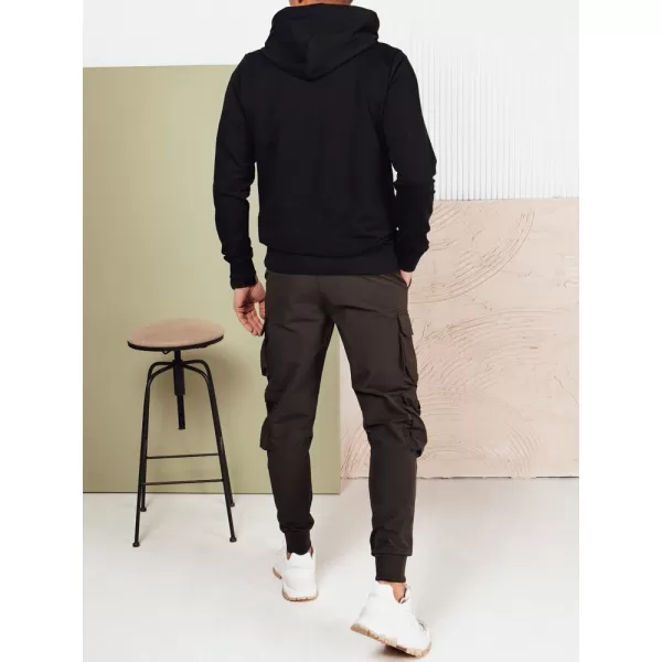  Férfi pulóver DSTREET BX5725 FEKETE 