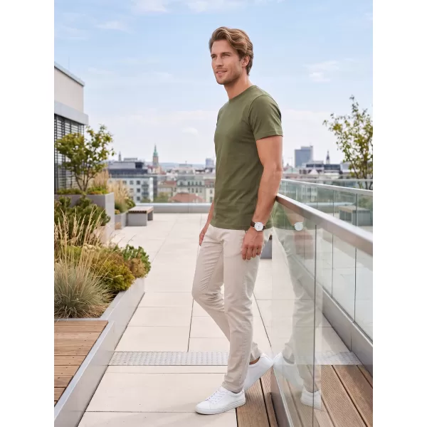  Férfi póló ALTISPORT NP/ALM921 KHAKI 