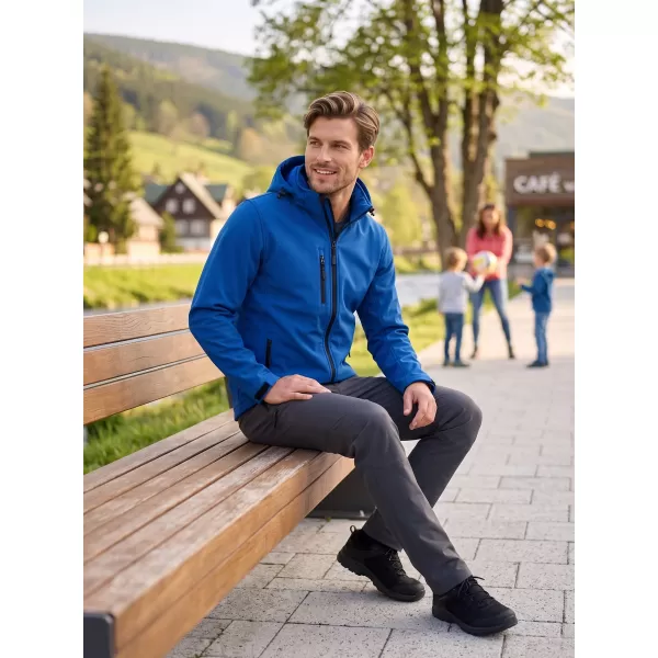  Férfi softshell kabát ALTISPORT NP/ALM225 KIRÁLYKÉK 
