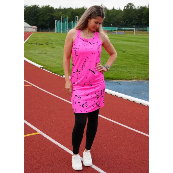  Prémium funkcionális női mellényruha ALTISPORT VOJ/ALW034SAT01 NEON/RÓZSASZÍN 