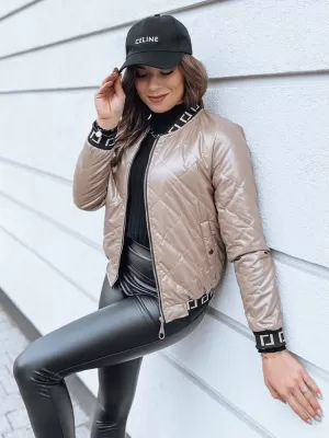 Női kabát DSTREET BASEBALL TY2563 KARAMELLA