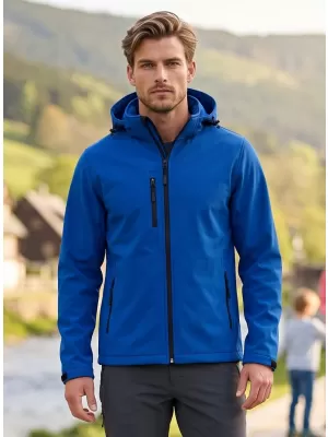 Férfi softshell kabát ALTISPORT NP/ALM225 KIRÁLYKÉK