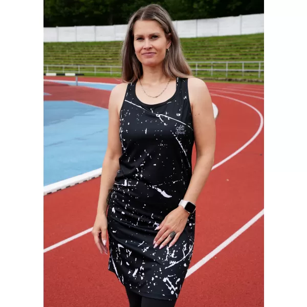  Prémium funkcionális női mellényruha ALTISPORT VOJ/ALW034SAT01 FEKETE 