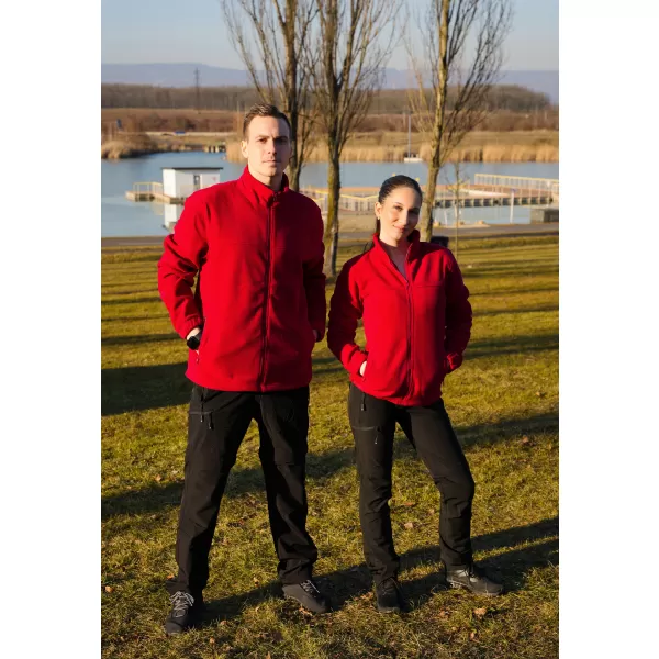  Női polár pulóver ALTISPORT NP/ALW405 PIROS 