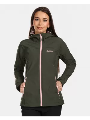 Női softshell kabát KILPI RAVIA-W VL0109KI SÖTÉTZÖLD