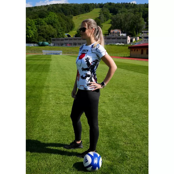  Prémium funkcionális női póló ALTISPORT x CZE VOJ/ALW036TR01 HEXA FEHÉR 