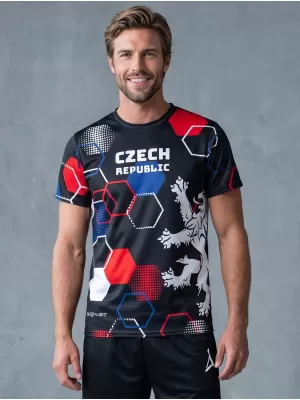 Férfi prémium funkcionális póló ALTISPORT x CZE VOJ/ALM036TR01 HEXA ARC