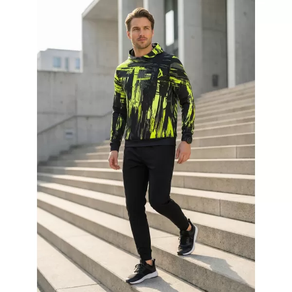 Prémium férfi pulóver ALTISPORT VOJ/ALM010MI01 FEKETE ÉS SÁRGA 