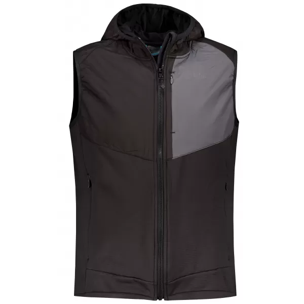  Férfi softshell mellény KILPI LENIA-M VM0117KI FEKETE 