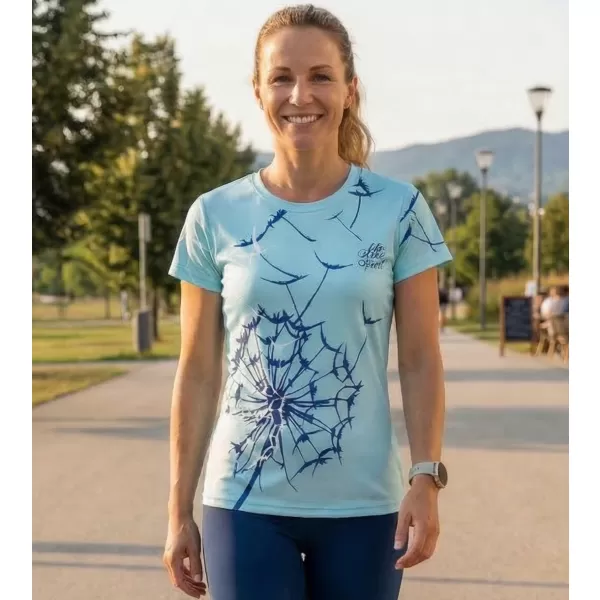  Női funkcionális T -piró prémium ALTISPORT VOJ/ALW035TR01 FAGYKÉK 