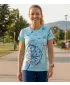 Női funkcionális T -piró prémium ALTISPORT VOJ/ALW035TR01 FAGYKÉK