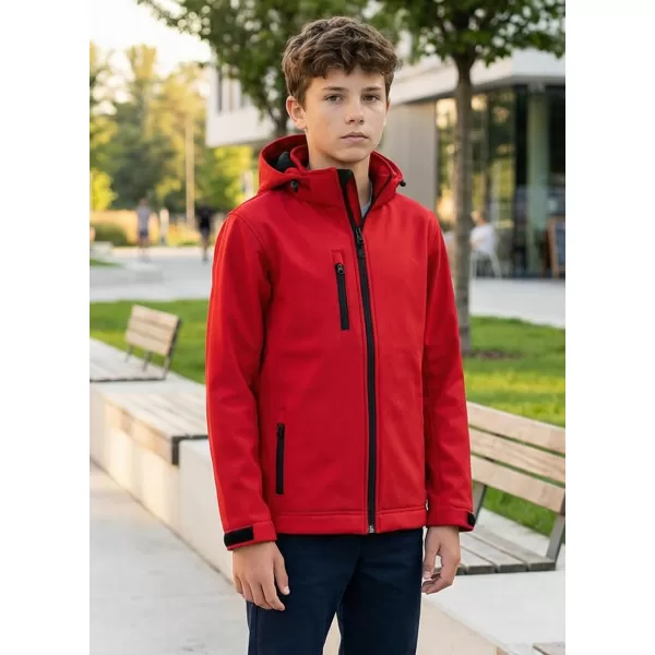  Gyermek softshell kabát ALTISPORT NP/ALK535 PIROS 