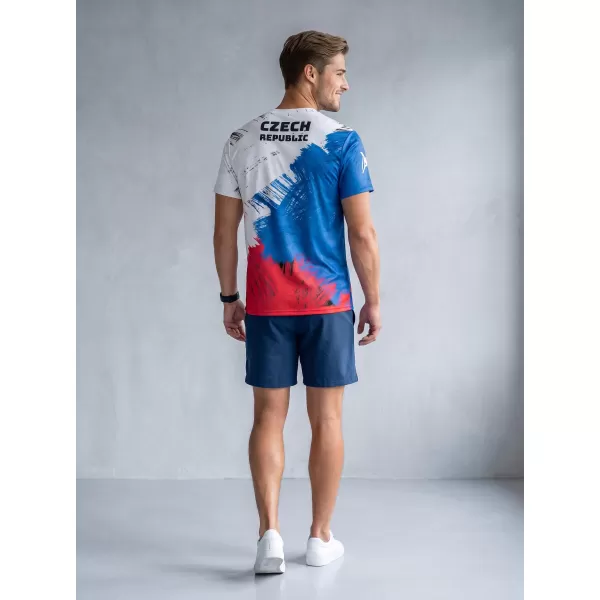  Férfi prémium funkcionális póló ALTISPORT x CZE VOJ/ALM032TR01 OROSZLÁN 