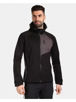 Férfi softshell kabát KILPI BELTRA-M VM0107KI FEKETE