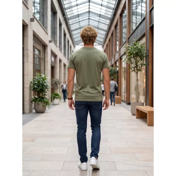  Férfi póló ALTISPORT NP/ALM921 VILÁGOS KHAKI 