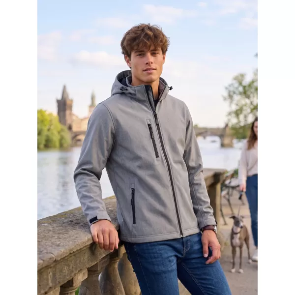 Férfi softshell kabát ALTISPORT NP/ALM225 ACÉLSZÜRKE 