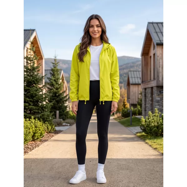  Uniszex széldzseki ALTISPORT NP/ALU425 NEON SÁRGA 