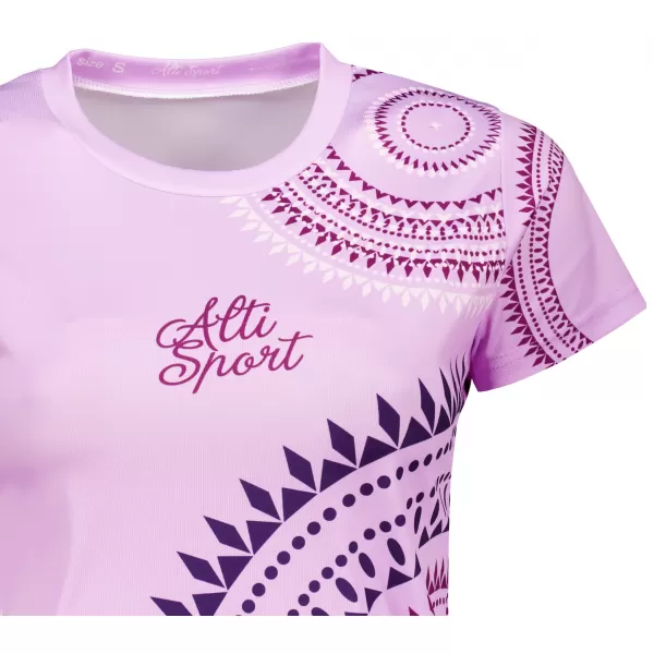  Prémium funkcionális női póló ALTISPORT VOJ/ALW033TR01 HALVÁNYLILA 