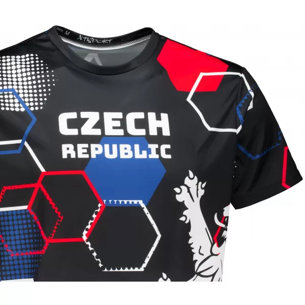  Férfi prémium funkcionális póló ALTISPORT x CZE VOJ/ALM036TR01 HEXA ARC 