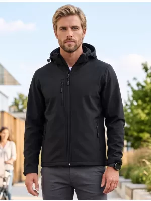 Férfi softshell kabát ALTISPORT NP/ALM225 FEKETE