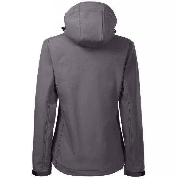  Női softshell kabát ALTISPORT NP/ALW125 SÖTÉTSZÜRKE KIEMELÉSEK 